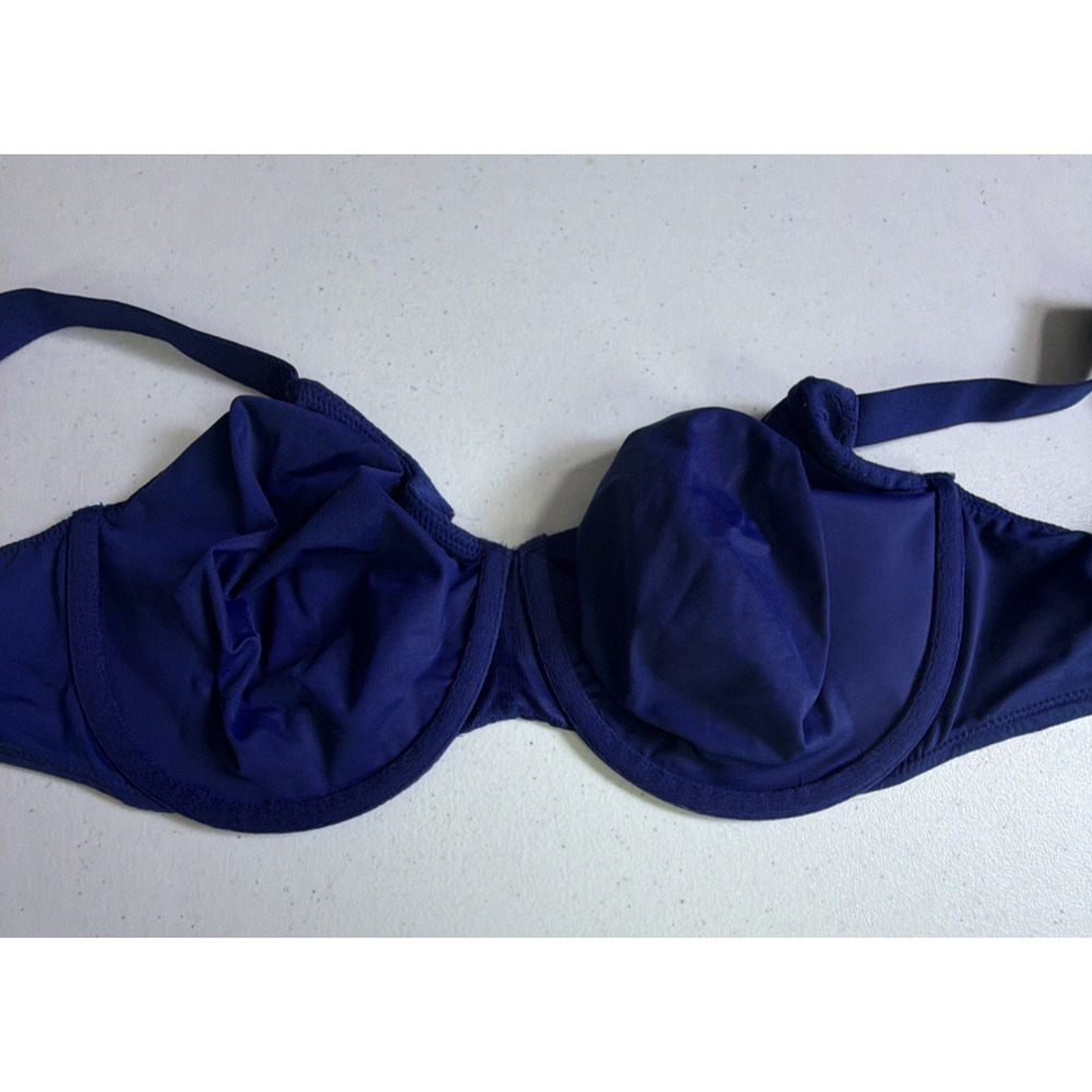 Wacoal 855345 Underwire inside job side support full T-Shirt Bra 36DDD blue - Picture 10 of 16
